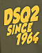 Зеленая толстовка-худи с логотипом Dsquared2 | Фото 3
