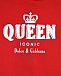 Красная футболка с принтом Queen Dolce&Gabbana | Фото 3