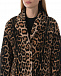 Леопардовое пальто из овчины Yves Salomon | Фото 8
