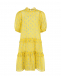 Желтое платье с рукавом 3/4 Paade Mode | Фото 1