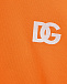 Свитшот с лого, оранжевый Dolce&Gabbana | Фото 3