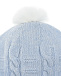 Голубая шапка из кашемира Tomax | Фото 3