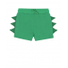 Зеленые шорты с декоративными &quot;шипами&quot; Stella McCartney | Фото 1