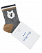 Серые носки с вышивкой Tartine et Chocolat | Фото 2