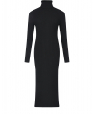 Черное платье STELVIO из шерсти и кашемира