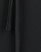 Черная юбка с поясом на кулиске  | Фото 3