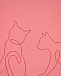 Розовая пижама с принтом &quot;кошки&quot; Sanetta | Фото 5