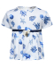 Блуза с принтом &quot;ракушки&quot; Monnalisa | Фото 1