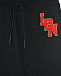 Черные спортивные брюки с графическим логотипом Burberry | Фото 3