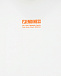 Белая футболка с оранжевым логотипом Fendi | Фото 4