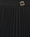 Плиссированная черная юбка Elie Saab | Фото 3