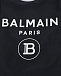 Черный купальник с белым лого Balmain | Фото 3