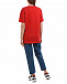 Красная базовая футболка с логотипом No. 21 | Фото 3