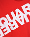 Красная футболка с белым логотипом Dsquared2 | Фото 3