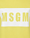 Желтый свитшот с логотипом MSGM | Фото 3