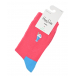 Розовые носки с вышивкой &quot;мороженое&quot; Happy Socks | Фото 1