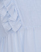 Голубое шелковое платье с рюшами Dorothee Schumacher | Фото 9