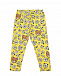 Комплект: футболка и брюки, желтый Moschino | Фото 4