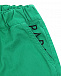 Зеленые шорты с логотипом внутри карманов  | Фото 3