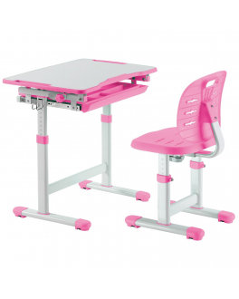 Комплект  парта + стул трансформеры Piccolino III Pink FUNDESK , арт. 221982 | Фото 1