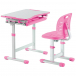 Комплект парта + стул трансформеры Piccolino III Pink FUNDESK | Фото 1