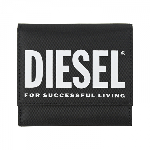 Черный кошелек с логотипом, 10x11 см Diesel | Фото 1