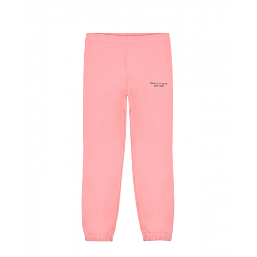 Розовые спортивные брюки Calvin Klein | Фото 1