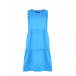 Голубое хлопковое платье Pietro Brunelli | Фото 1