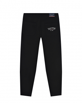 Черные спортивные брюки Tommy Hilfiger Черный, арт. KB0KB06063 BDS | Фото 2