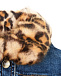 Джинсовая куртка с леопардовым воротником Monnalisa | Фото 5
