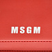 Красная сумка с широким ремнем на плечо, 19х5х14 см MSGM | Фото 6