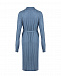 Голубое платье из шерстяного трикотажа Joseph | Фото 6
