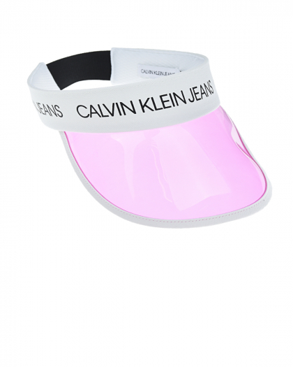 Козырек цвета фуксии Calvin Klein | Фото 1