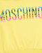 Желтый свитшот с лого Moschino | Фото 3