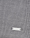 Серый шарф 134х20 см. Il Trenino | Фото 3