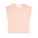 Розовая футболка с лого на спине Moncler | Фото 1