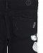 Черные джинсы с принтом Philipp Plein | Фото 4