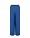 Синие брюки из шерсти и кашемира Allude | Фото 5