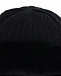 Черная шапка-ушанка с меховой отделкой Chobi | Фото 4