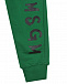 Зеленые спортивные брюки MSGM | Фото 3