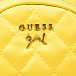 Желтый стеганый рюкзак, 18х19х8 см Guess | Фото 5