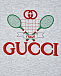 Серая футболка Gucci Tennis  | Фото 3