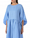 Льняное платье голубого цвета SHADE | Фото 6