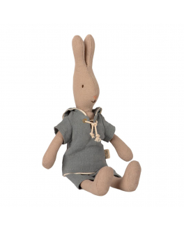 Мягкая игрушка Кролик, размер 1, моряк в серо-голубом костюме Maileg , арт. 16-1120-00 | Фото 2
