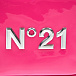 Розовая лаковая сумка с логотипом 19х12х7 см No. 21 | Фото 6