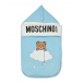 Голубой конверт с принтом &quot;Мишка с облаком&quot; Moschino | Фото 1