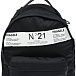 Черный рюкзак с белым логотипом, 35x27x14 см No. 21 | Фото 4