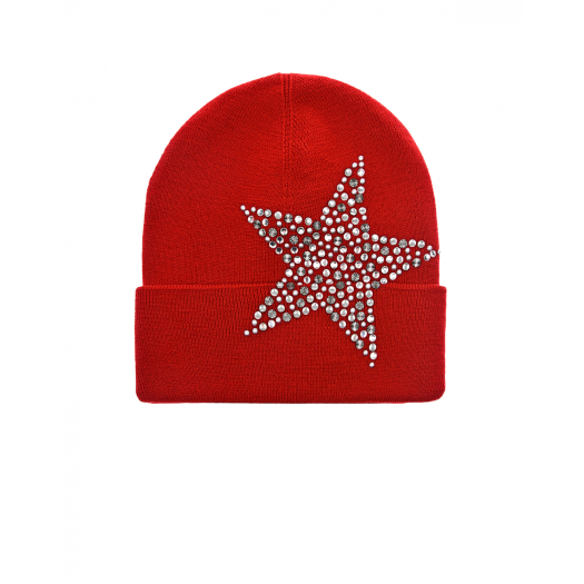 Красная шапка со звездой Regina | Фото 1