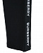 Черные леггинсы с логотипом Burberry | Фото 4