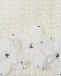 Белая шапка с цветочным декором Joli Bebe | Фото 3